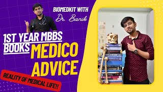 1st Year MBBS Books  Some Advice in medicallife Noone Will Share Books doctors Read [upl. by Nayb]