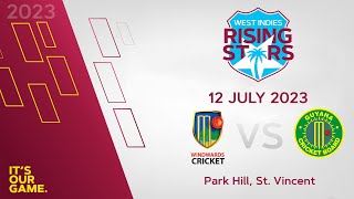 Leewards vs Trinidad  CWI Men’s Under 19 50over Championships 2023 [upl. by Elwina]