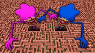 I found THE SONIC TAPES MAZE in Minecraft  SONIC TAPES GIRL MAZE [upl. by Elagibba]