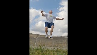 Extreme Footbag Athlete does INSANE Hacky Sack Stunt [upl. by Ilke192]