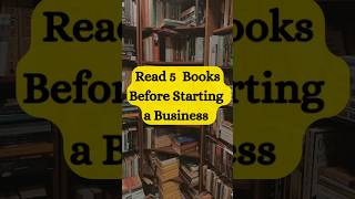 Read 5 Books Before Starting a Business 💰 [upl. by Okram405]