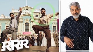 RRR Director Breaks Down the OscarWinning Naatu Naatu Scene  Vanity Fair [upl. by Eelam]