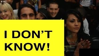 Zahra Schreiber  I dont know WWE NXT Racist NAZI [upl. by Solita]