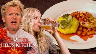 Cooking with Beer Challenge has Chef Ramsay Confused About Some Hoppy Dishes  Hell’s Kitchen [upl. by Laing]