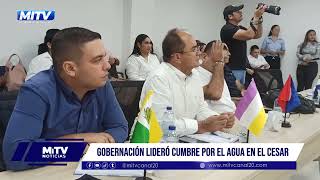 Gobernadora del Cesar lidera cumbre para mejorar el acceso al agua potable [upl. by Yanttirb886]