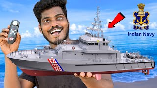 Rc Indian Navy Ship Unboxing 🚢……😎 [upl. by Alvy598]