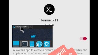 X11 XFCE on Android in Termux [upl. by Salena]