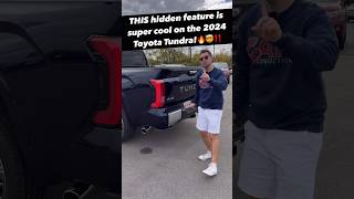 Check Out this Smart Tailgate on the 2024 Toyota Tundra Capstone [upl. by Yerg55]