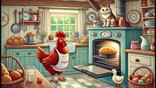 The Little Red Hen  Classic Childrens Story with a Moral Lesson [upl. by Nador884]