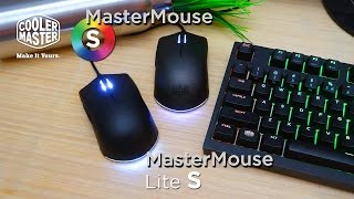 VLOG Cooler Master MasterMouse S RGB amp MasterMouse Lite S Unboxing Overview amp Comparison Ph [upl. by Ahsytal535]