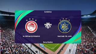 Maccabi Tel Aviv VS Olympiakos Piraeus Live Match  UEFA Europa Conference League Live Match [upl. by Boyer]