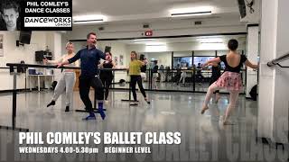 PHILS BEGINNER BALLET at DANCEWORKS  17th April 2024 [upl. by Mirisola]