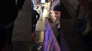 Kid Impromptu duet with lead actress of Anastasia New York goes viral [upl. by Ahsitruc949]