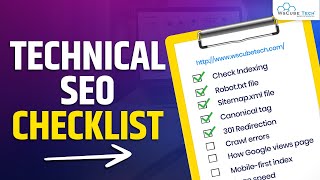 Technical SEO Checklist  All Steps of Technical SEO Explained  Technical SEO in Hindi [upl. by Bubb]