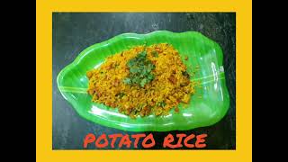 How to make Potato Rice in Tamil  Potato Rice  urala kilangu sadam recipe in tamil [upl. by Ammej306]