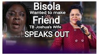 What Prophet TB Joshuas Wife Said About Bisola tbjoshualegacy tbjoshua [upl. by Ueihttam422]