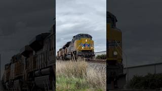 UP MPDRV clears Albany with 8856 leading trains oregon unionpacificrailroad [upl. by Kauppi]