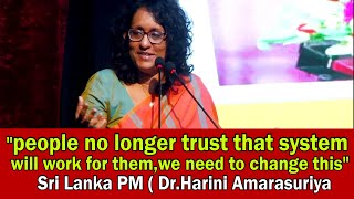 quotpeople no longer trust that system will work for them we need to change thisquot Dr Harini [upl. by Aurea]