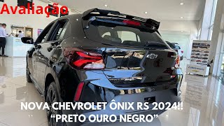 NOVO CHEVROLET ÔNIX RS 2024 [upl. by Marlyn447]