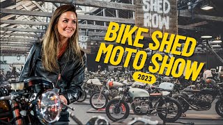 Bike Shed Moto Show 2023 – 300 rad Custom Bikes at Europes biggest independent motorcycle show [upl. by Agee]