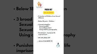 POCSO ACT pocsoact exam tnpsc importantacts ssc upsc group2 group1 group4 [upl. by Kurt]