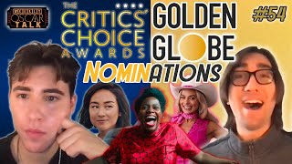 Critics Choice 2024 Nominations REACTION amp Golden Globes Noms Breakdown  Weekly Oscar Talk 54 [upl. by Werra357]