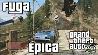 GTA V  A Fuga Mais Épica de Todos os Tempos [upl. by Aenneea]