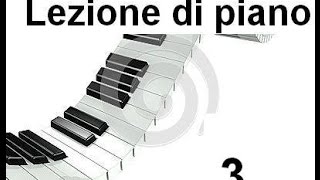 LEZIONE DI PIANOFORTE 3  TONI E SEMITONI  nuovo corso [upl. by Corenda467]