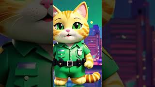 Feline Fury Emoji Cat Police Save the Day [upl. by Ressay365]