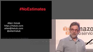 NoEstimates Allen Holub [upl. by Ttcos245]