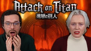 Attack on Titan  2x2 Im Home  REACTION [upl. by Ahouh]