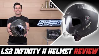 LS2 Infinity II Helmet Review at SpeedAddictscom [upl. by Norman]