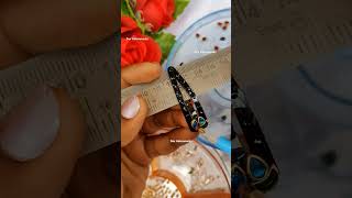 ✨ Making of tic tac clips ✨ makingvideos kundanbangles silkthreadbangles [upl. by Hareema24]