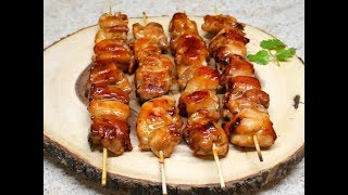 CÓMO HACER PINCHOS DE POLLO  Cómo Hacer Brocetas de Pollo [upl. by Godspeed852]