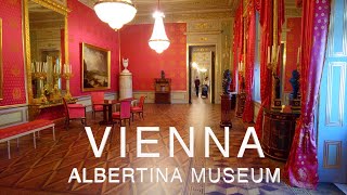 Vienna Austria 🇦🇹 Inside Tour  Museum Albertina Wien HDR [upl. by Nayrbo]