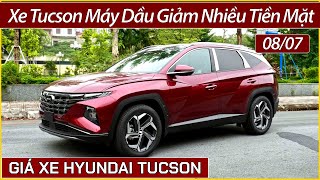 Giá xe Hyundai Tucson đầu tháng 07 Xe Tucson bản máy dầu giảm giá mạnh Cập nhật lăn bánh mới [upl. by Auehsoj]