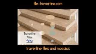 Travertine Tile Tumbled Travertine Travertine Flooring amp Travertine Mosaic from TileTravertine [upl. by Labotsirc452]