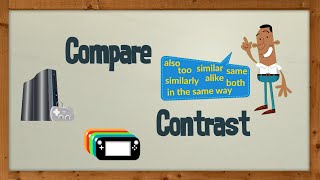 Compare and Contrast  Reading Strategies  EasyTeaching [upl. by Eycal]