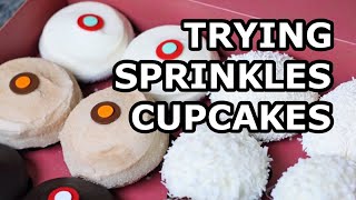 Trying Sprinkles Cupcakes for the FIRST TIME [upl. by Alper]