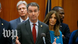 WATCH LIVE Virginias governor provides coronavirus response update announces stayathome order [upl. by Congdon732]