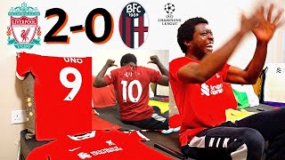 🇰🇪 Fan Reacts  LIVERPOOL 2  0 BOLOGNA MATCH REACTION [upl. by Suillenroc]