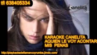 CANELITA Y SERGIO RAMOS KARAOKE [upl. by Darcey829]