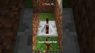 YOU NEED THIS REALISTIC DOORBELL IN MINECRAFT shorts minecraft [upl. by Lebyram721]