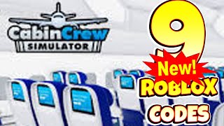 Cabin Crew Simulator Roblox GAME ALL SECRET CODES ALL WORKING CODES [upl. by Rastus]