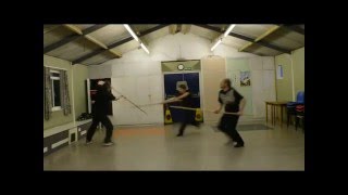 Quarterstaff and Cudgel English Martial Arts [upl. by Goodden507]