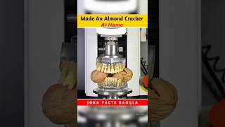 Made an almond cracker at home in Bengali lifehacks craft shorts [upl. by Millford835]