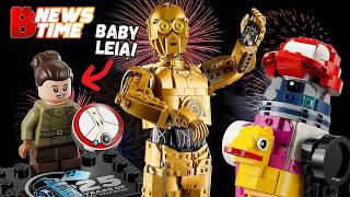 Buildable LEGO C3PO That Everyone Wanted Young Leia Minifig  News Time [upl. by Sebastiano]