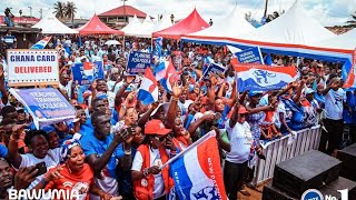 Keta goes crazy as BawumiaNPP Gurus shake Volta region with explosive crowd [upl. by Aerda261]