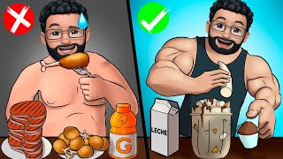 ¿Cómo COMER MÁS PROTEÍNA para GANAR MASA MUSCULAR  Cuánto Cuándo y Cómo [upl. by Karlee711]