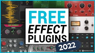 The 8 Best FREE Effect VST Plugins Every Producer NEEDS in 2022 [upl. by Rehpetsirhc985]